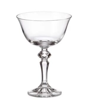 ΠΟΤΗΡΙ ΚΟΛΟΝΑΤΟ COPPA 180ml FALCO - CRYSTAL BOHEMIA - ΣΕΤ 6τεμ.