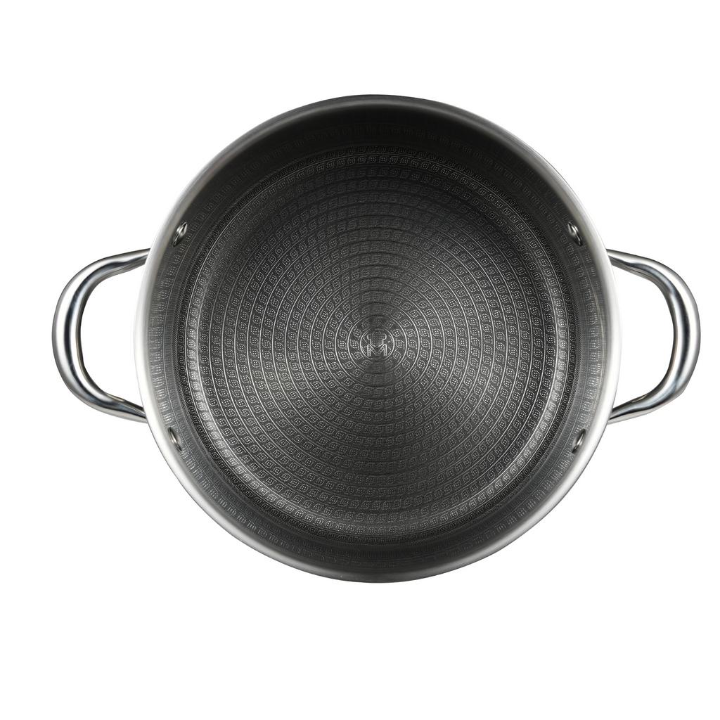 ΚΑΤΣΑΡΟΛΑ με ΚΑΠΑΚΙ Φ28x14cm ΑΝΟΞEIΔΩΤΗ HI-TECH-3 BGMP-1626 - BERGNER - Image 5