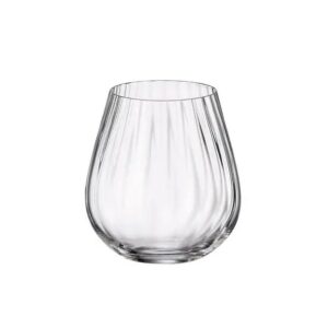 ΠΟΤΗΡΙ ΟΥΙΣΚΥ 380ml COLUMBA OPTIC - CRYSTAL BOHEMIA - ΣΕΤ 6τεμ.