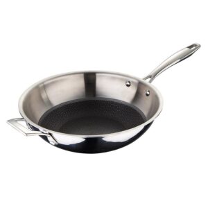WOK Φ28x8cm ΑΝΟΞEIΔΩΤΟ HI-TECH-3 BGMP-1634 - BERGNER