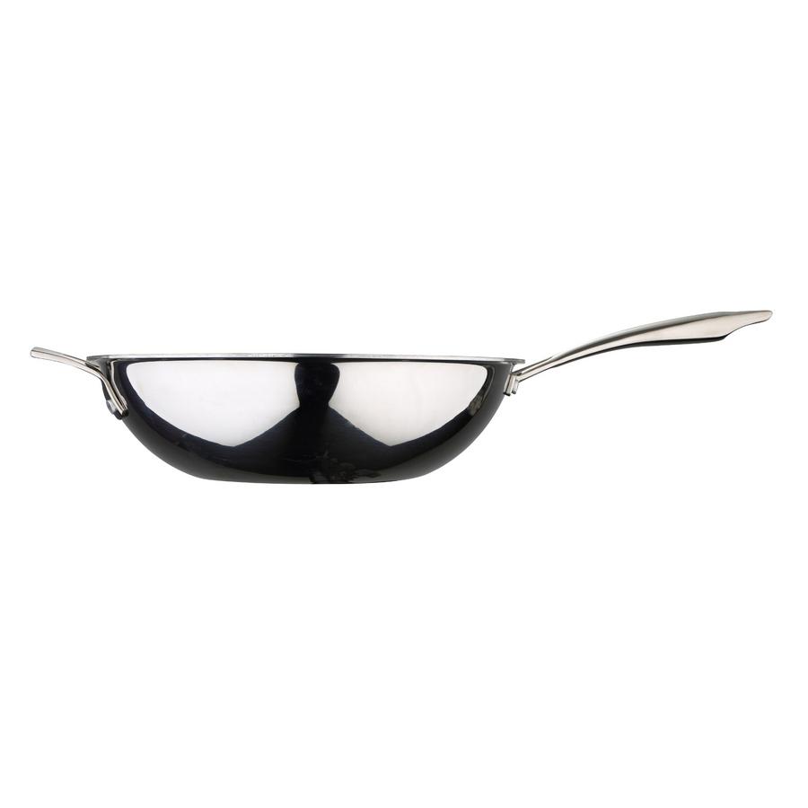WOK Φ28x8cm ΑΝΟΞEIΔΩΤΟ HI-TECH-3 BGMP-1634 - BERGNER - Image 3