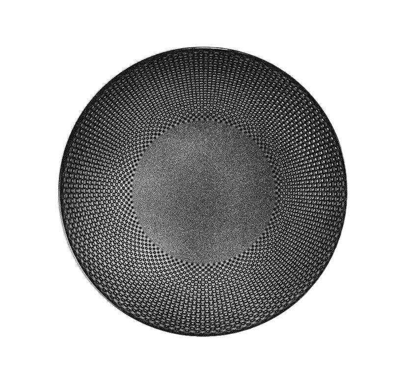 ΠΙΑΤΟ ΡΗΧΟ Φ24.5cm PANIO-Anthracite 855A13 - KUTAHYA PORSELEN - ΣΕΤ 6τεμ.