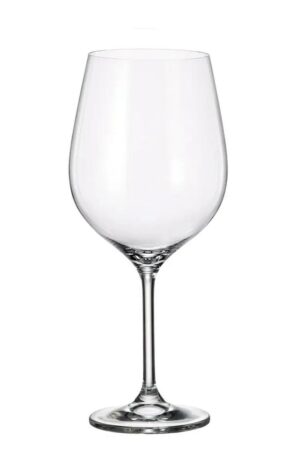 ΠΟΤΗΡΙ ΚΟΛΟΝΑΤΟ ΚΟΚΚΙΝΟΥ ΚΡΑΣΙΟΥ 600ml CREX - CRYSTAL BOHEMIA - ΣΕΤ 6τεμ.