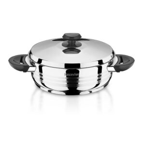 ΗΜΙΧΥΤΡΑ Φ28x8cm DIANA-BLACK 18/10 - ISFA