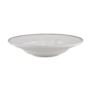 ΠΙΑΤΟ PASTA 27cm WATER LILY 24336-64/GREY - ORIANA FERELLI® - ΣΕΤ 6τεμ.