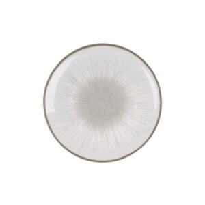 ΠΙΑΤΟ ΦΡΟΥΤΟΥ 20cm WATER LILY 24336-64/GREY - ORIANA FERELLI® - ΣΕΤ 6τεμ.