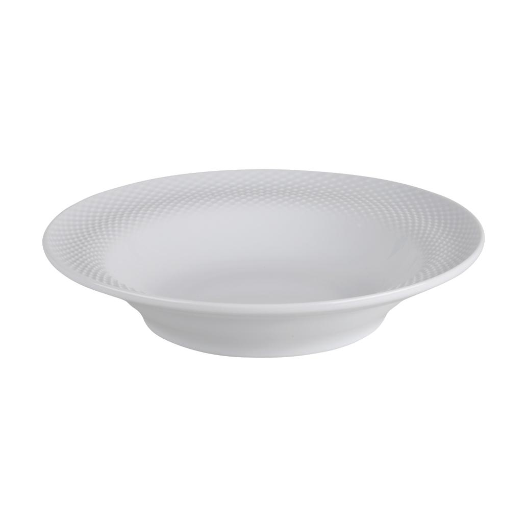 ΠΙΑΤΟ ΒΑΘΥ Φ26cm PANIO-WHITE - KUTAHYA PORSELEN - ΣΕΤ 4τεμ.