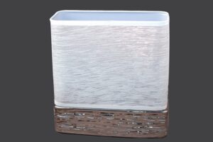 ΛΑΜΠΑ ΟΡΘΟΓΩΝΙΑ INOX-ΛΕΥΚΟ LA051840